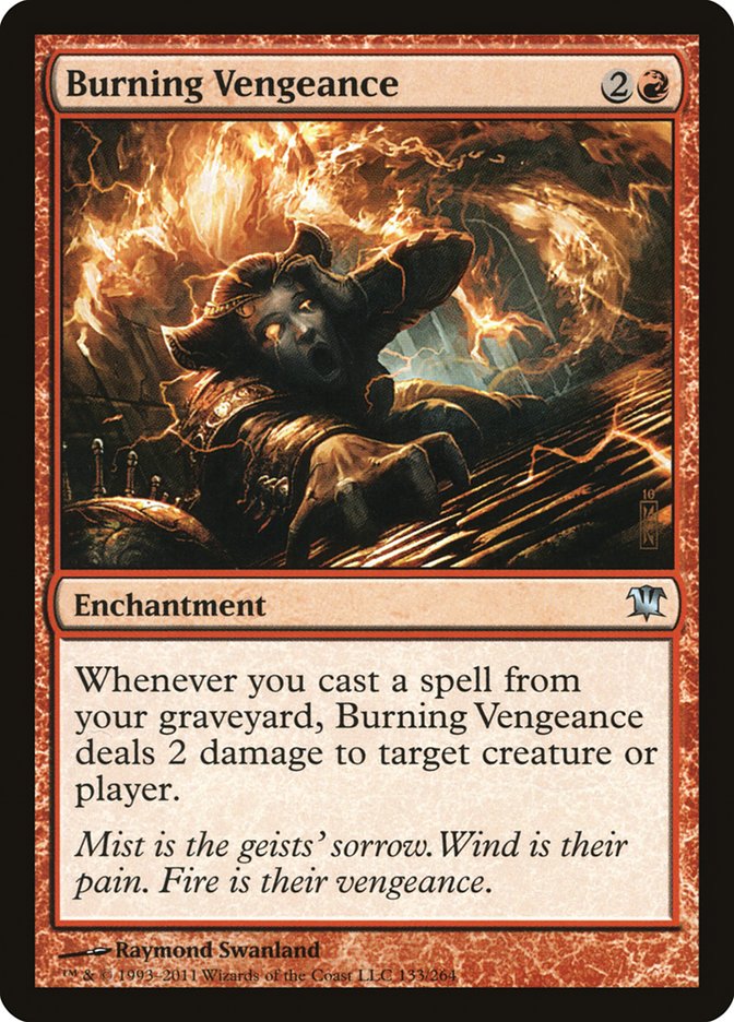 Burning Vengeance [Innistrad] | Rock City Comics