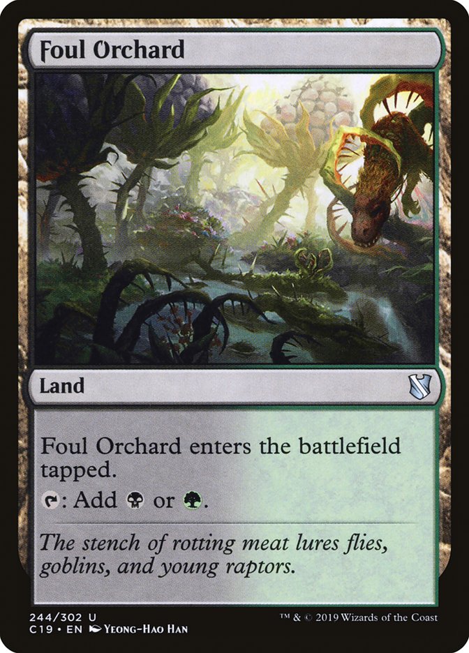 Foul Orchard [Commander 2019] | Rock City Comics