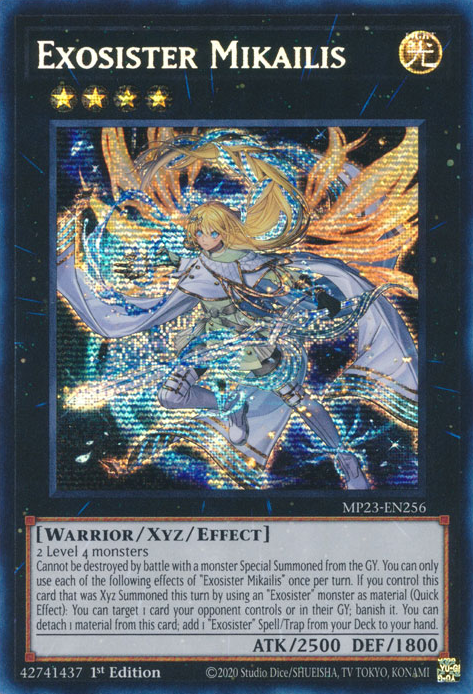 Exosister Mikailis [MP23-EN256] Prismatic Secret Rare | Rock City Comics