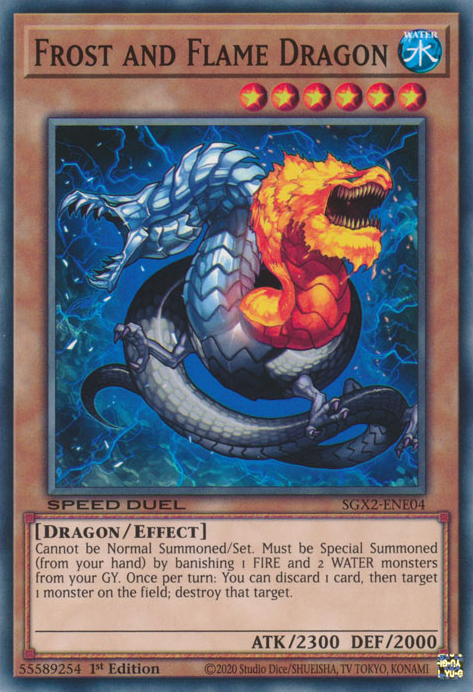 Frost and Flame Dragon [SGX2-ENE04] Common | Rock City Comics