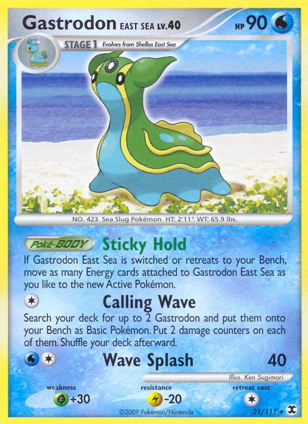 Gastrodon East Sea (21/111) [Platinum: Rising Rivals] | Rock City Comics