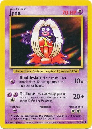 Jynx (31/102) [Base Set Unlimited] | Rock City Comics