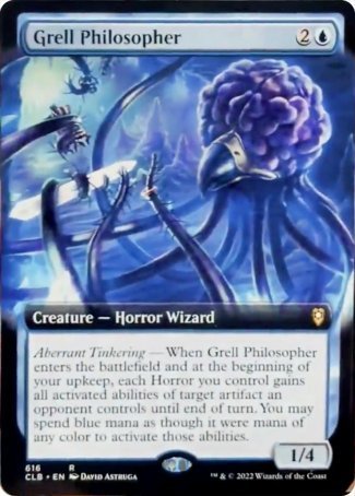 Grell Philosopher (Extended Art) [Commander Legends: Battle for Baldur's Gate] | Rock City Comics