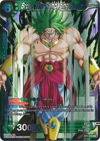 Broly, The Rampaging Horror [BT1-073] | Rock City Comics