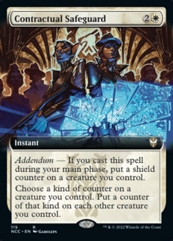 Contractual Safeguard (Extended Art) [Streets of New Capenna Commander] | Rock City Comics