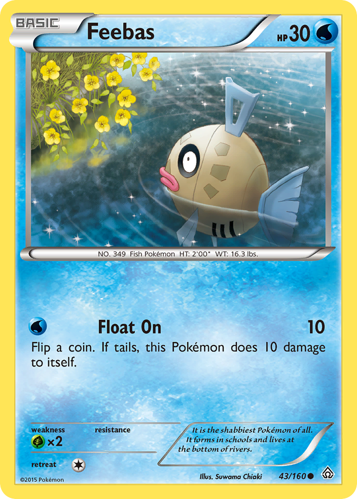 Feebas (43/160) [XY: Primal Clash] | Rock City Comics