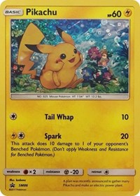 Pikachu (SM86) (General Mills Promo) [Sun & Moon: Black Star Promos] | Rock City Comics