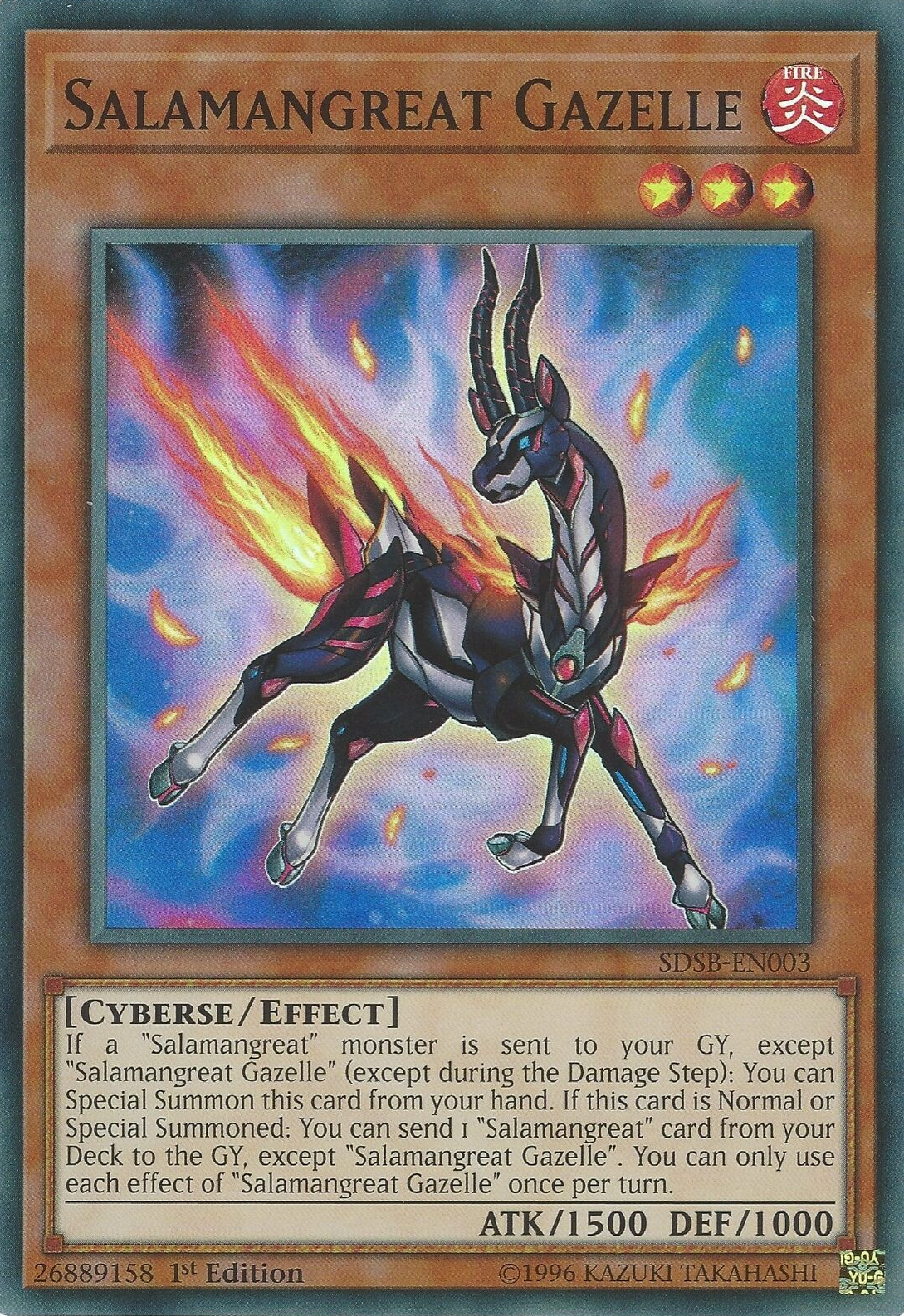 Salamangreat Gazelle [SDSB-EN003] Super Rare | Rock City Comics