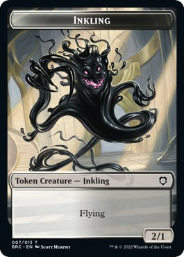 Mishra's Warform // Inkling Double-Sided Token [The Brothers' War Commander Tokens] | Rock City Comics