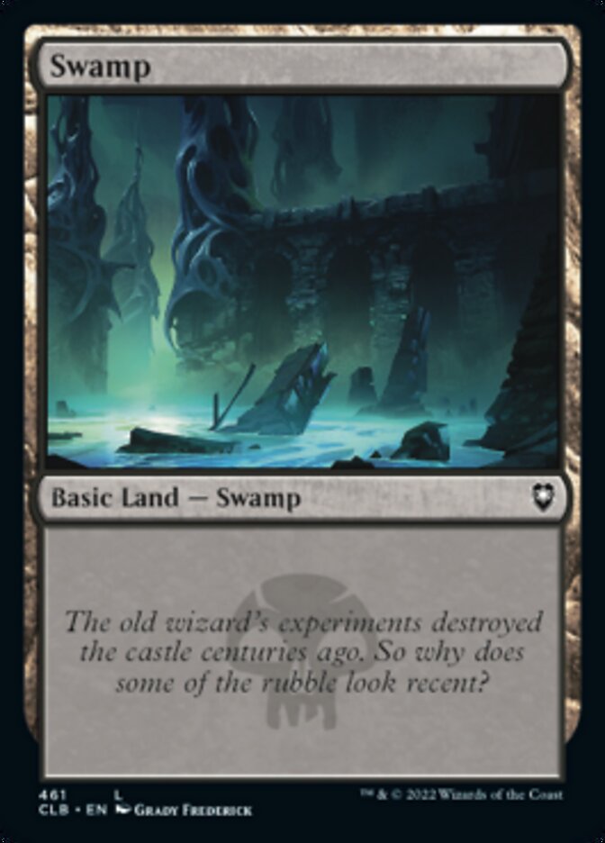 Swamp (461) [Commander Legends: Battle for Baldur's Gate] | Rock City Comics