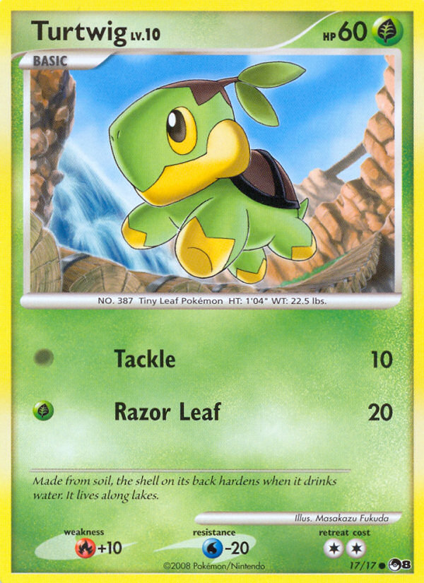 Turtwig (17/17) [POP Series 8] | Rock City Comics