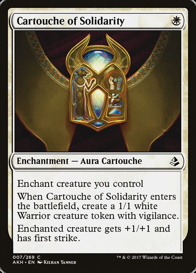 Cartouche of Solidarity [Amonkhet] | Rock City Comics