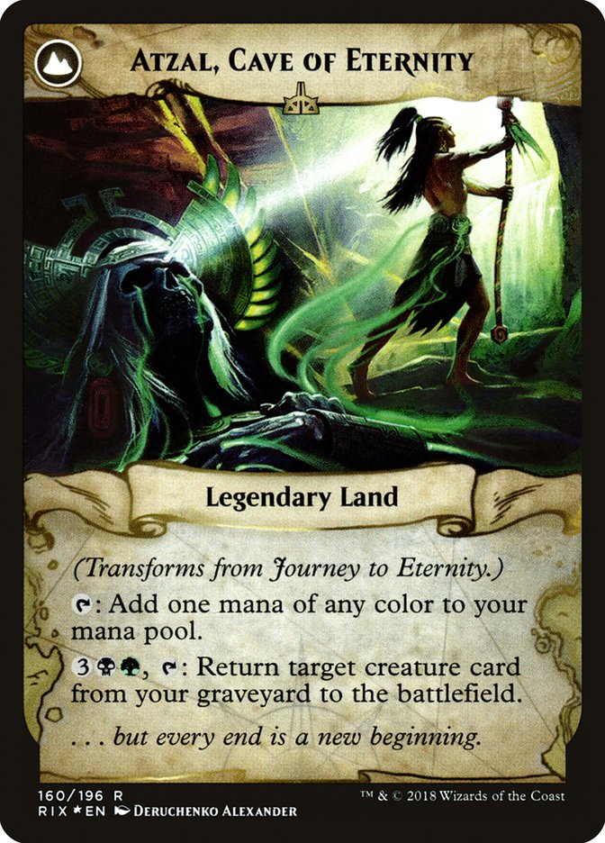 Journey to Eternity // Atzal, Cave of Eternity [Rivals of Ixalan Prerelease Promos] | Rock City Comics