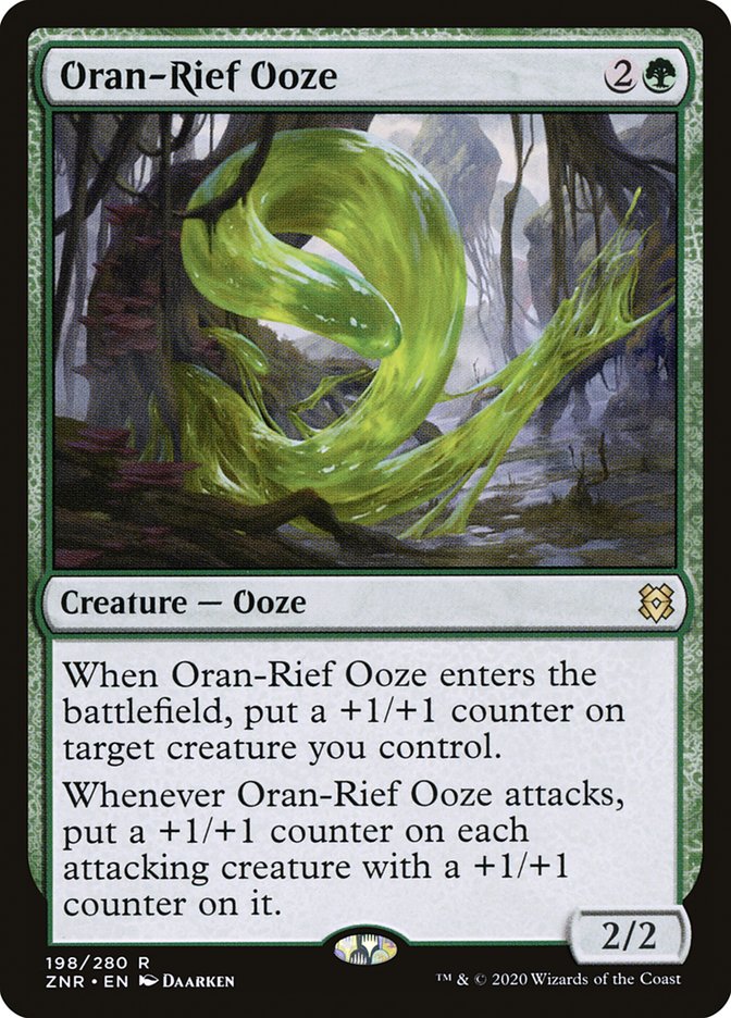 Oran-Rief Ooze [Zendikar Rising] | Rock City Comics