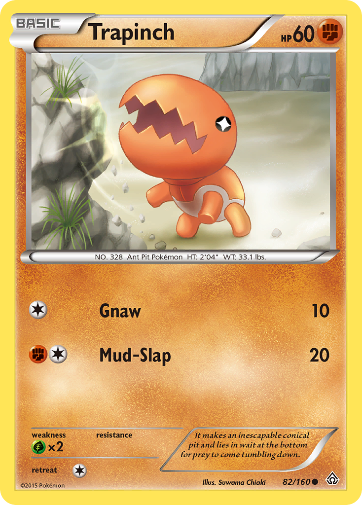 Trapinch (82/160) [XY: Primal Clash] | Rock City Comics