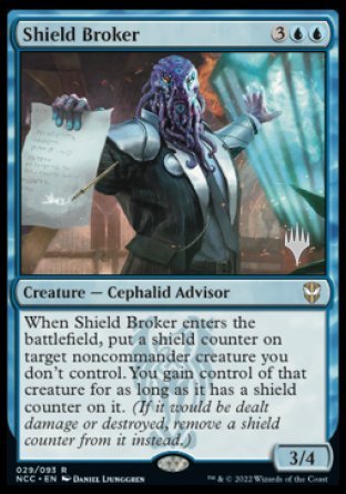 Shield Broker (Promo Pack) [Streets of New Capenna Commander Promos] | Rock City Comics