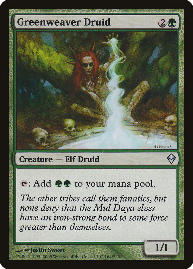 Greenweaver Druid [Zendikar] | Rock City Comics