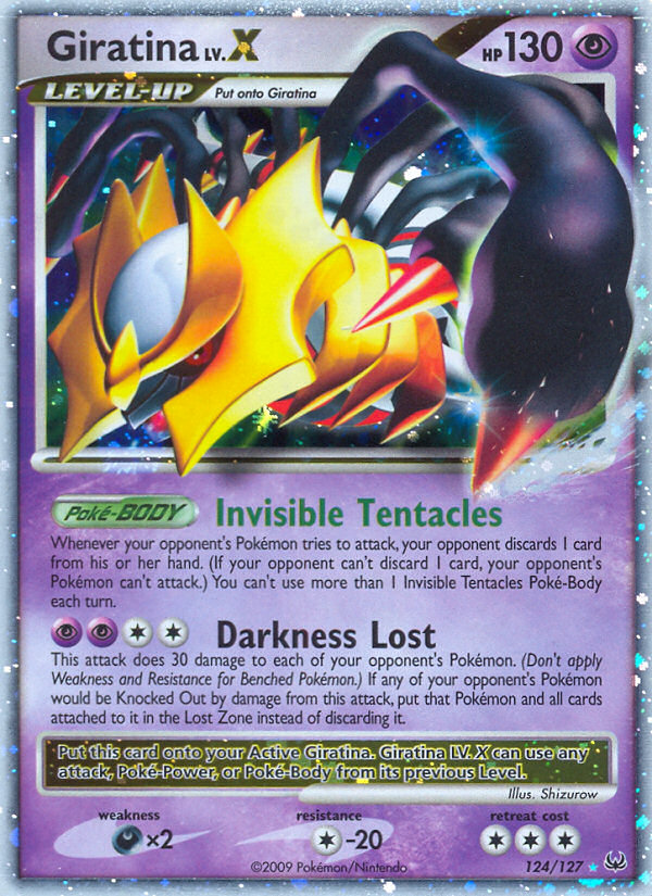 Giratina LV.X (124/127) [Platinum: Base Set] | Rock City Comics