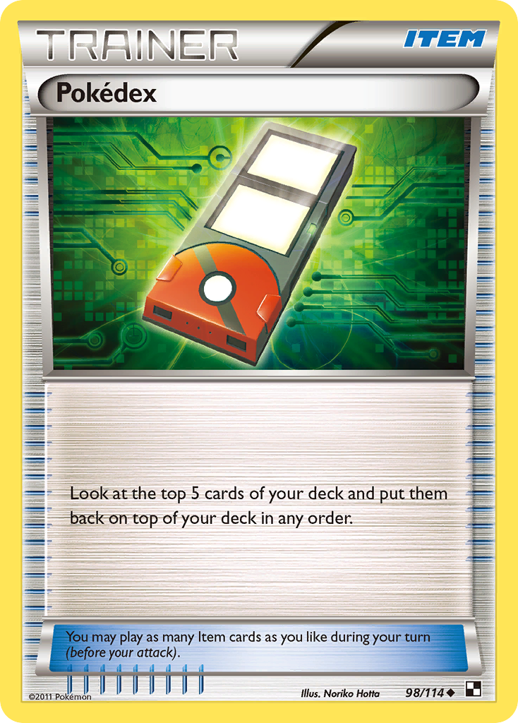 Pokedex (98/114) [Black & White: Base Set] | Rock City Comics