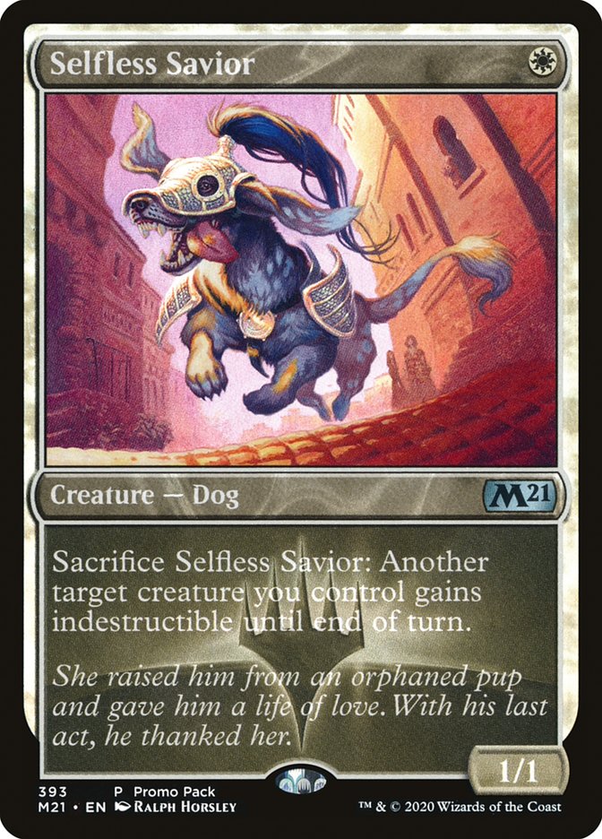 Selfless Savior (Promo Pack) [Core Set 2021 Promos] | Rock City Comics