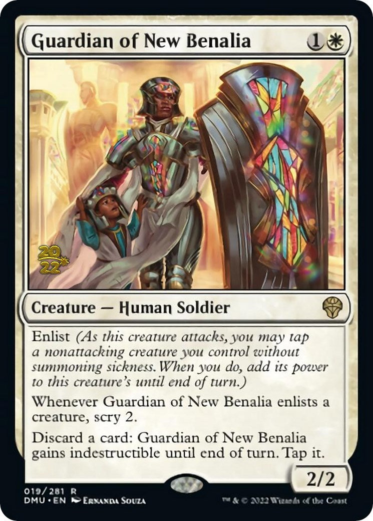 Guardian of New Benalia [Dominaria United Prerelease Promos] | Rock City Comics