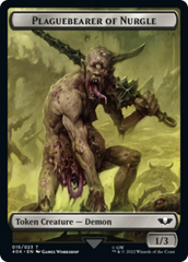 Spawn // Plaguebearer of Nurgle (Surge Foil) [Universes Beyond: Warhammer 40,000 Tokens] | Rock City Comics