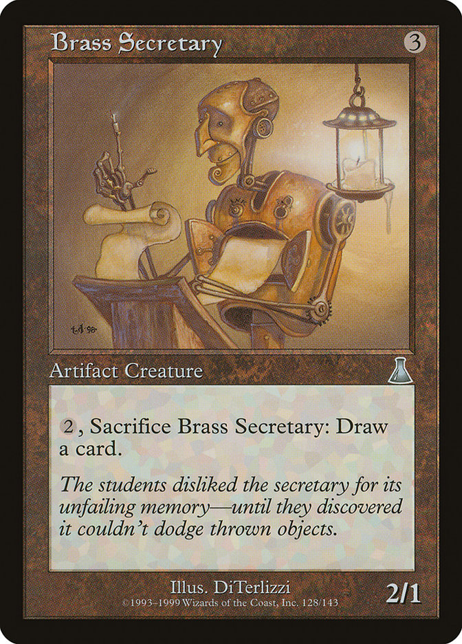 Brass Secretary [Urza's Destiny] | Rock City Comics