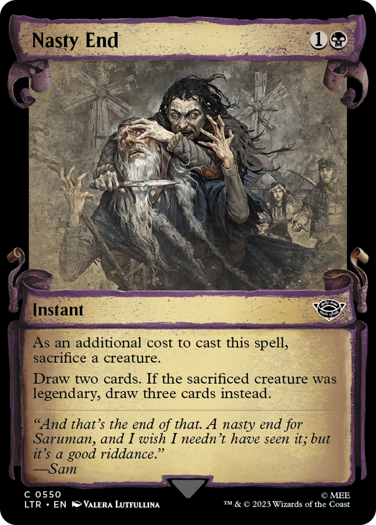 Nasty End [The Lord of the Rings: Tales of Middle-Earth Showcase Scrolls] | Rock City Comics