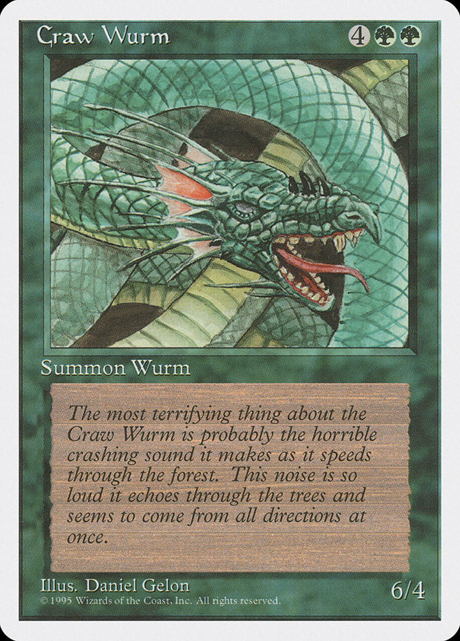 Craw Wurm [Fourth Edition] | Rock City Comics