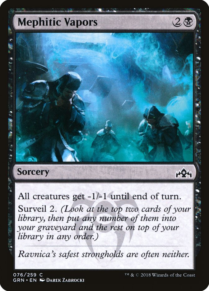 Mephitic Vapors [Guilds of Ravnica] | Rock City Comics