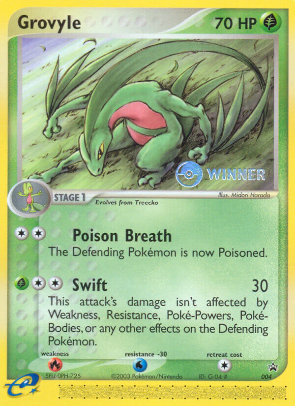 Grovyle (004) [Nintendo: Black Star Promos] | Rock City Comics