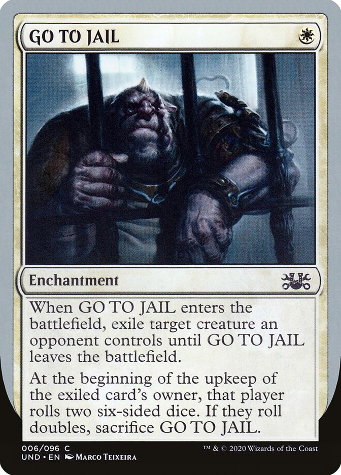 GO TO JAIL [Unsanctioned] | Rock City Comics