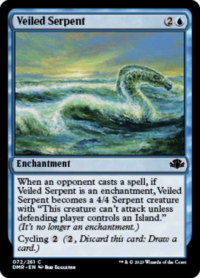 Veiled Serpent [Dominaria Remastered] | Rock City Comics