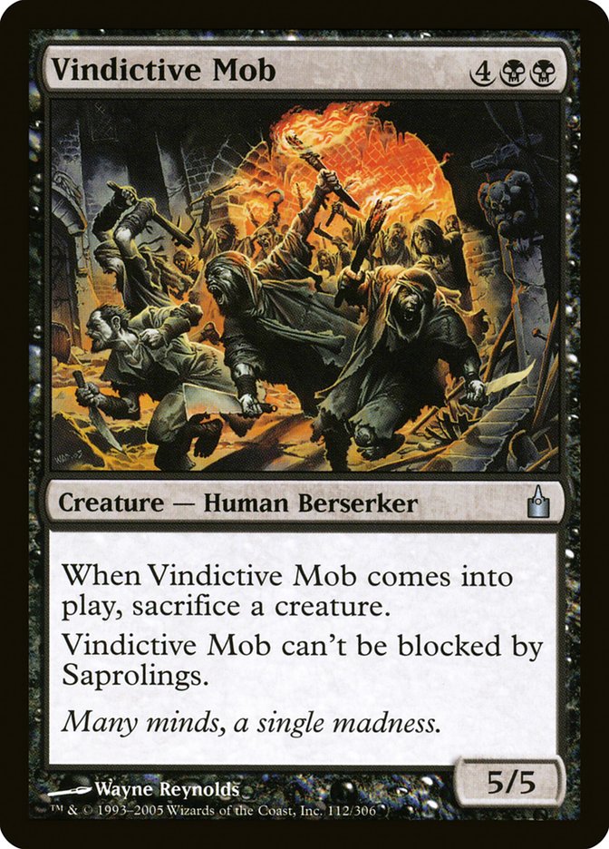 Vindictive Mob [Ravnica: City of Guilds] | Rock City Comics