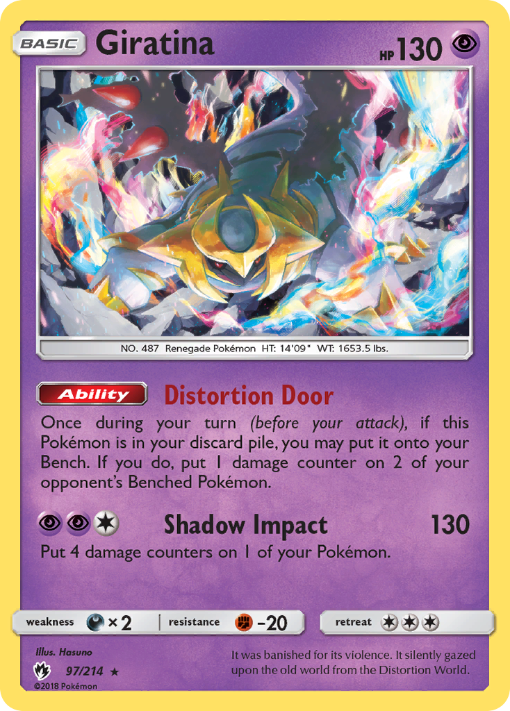 Giratina (97/214) [Sun & Moon: Lost Thunder] | Rock City Comics