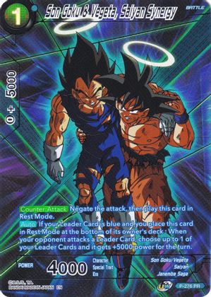 Son Goku & Vegeta, Saiyan Synergy (P-276) [Collector's Selection Vol. 2] | Rock City Comics