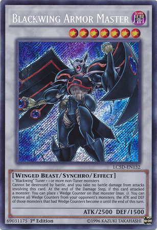 Blackwing Armor Master [LC5D-EN132] Secret Rare | Rock City Comics