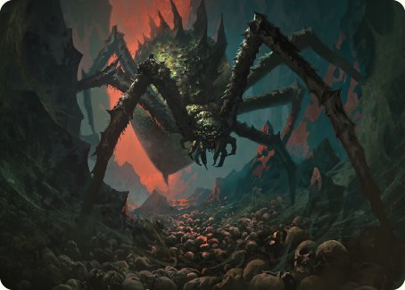 Shelob, Child of Ungoliant Art Card [The Lord of the Rings: Tales of Middle-earth Art Series] | Rock City Comics