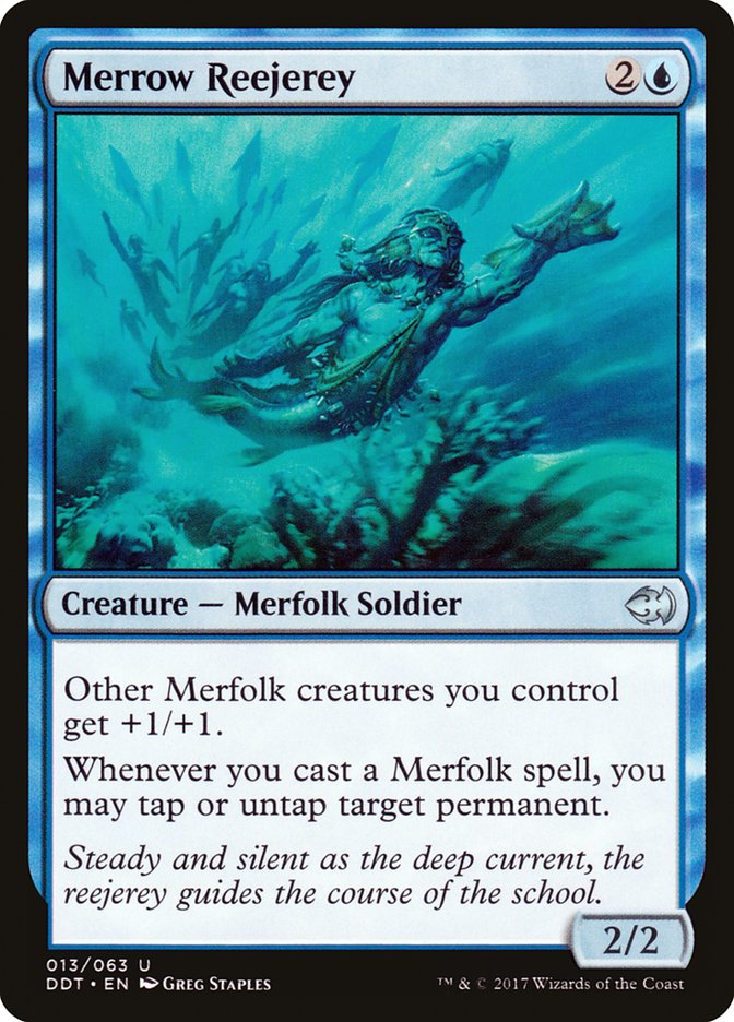 Merrow Reejerey [Duel Decks: Merfolk vs. Goblins] | Rock City Comics