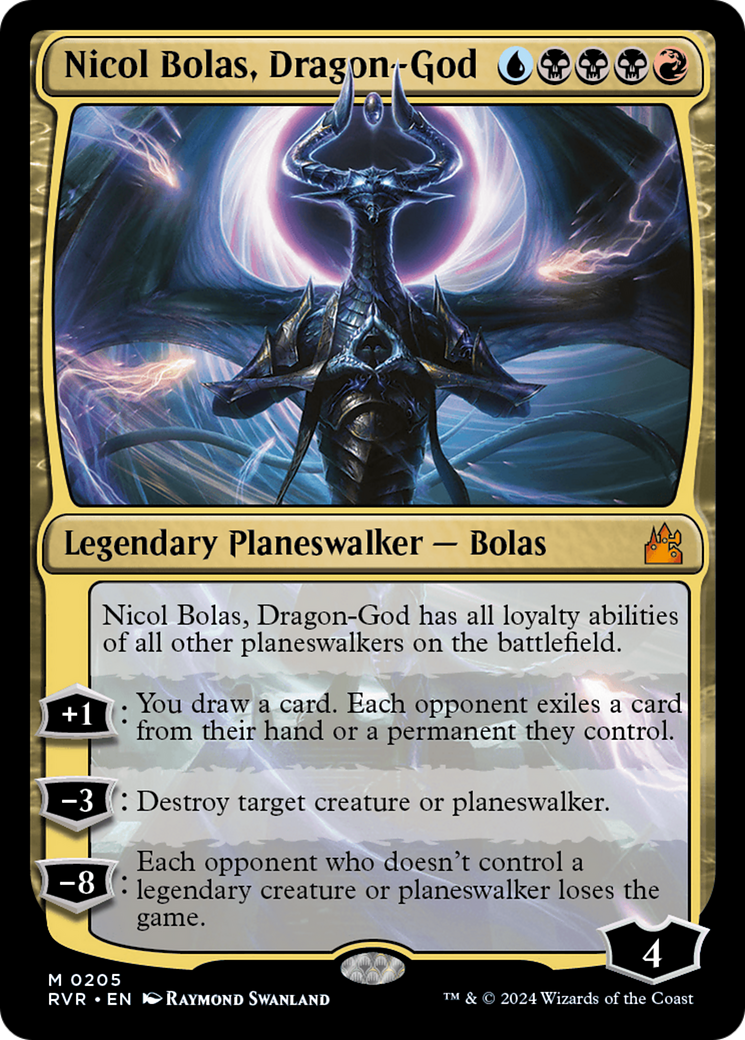 Nicol Bolas, Dragon-God [Ravnica Remastered] | Rock City Comics