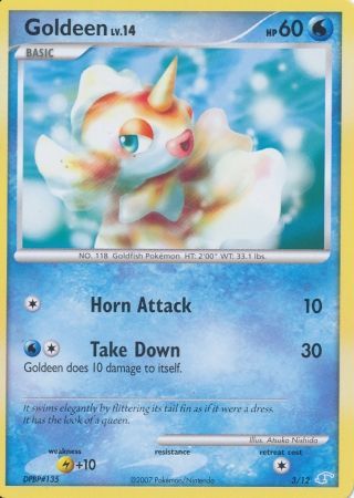 Goldeen (3/12) [Diamond & Pearl: Trainer Kit - Manaphy] | Rock City Comics