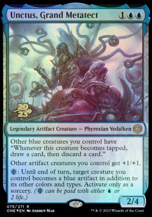 Unctus, Grand Metatect [Phyrexia: All Will Be One Prerelease Promos] | Rock City Comics