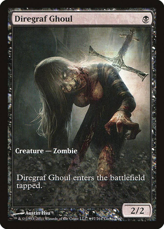 Diregraf Ghoul (Game Day) [Innistrad Promos] | Rock City Comics