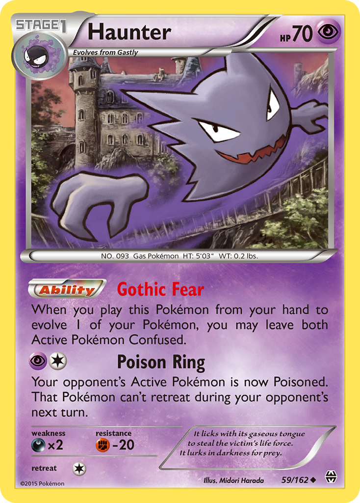 Haunter (59/162) [XY: BREAKthrough] | Rock City Comics