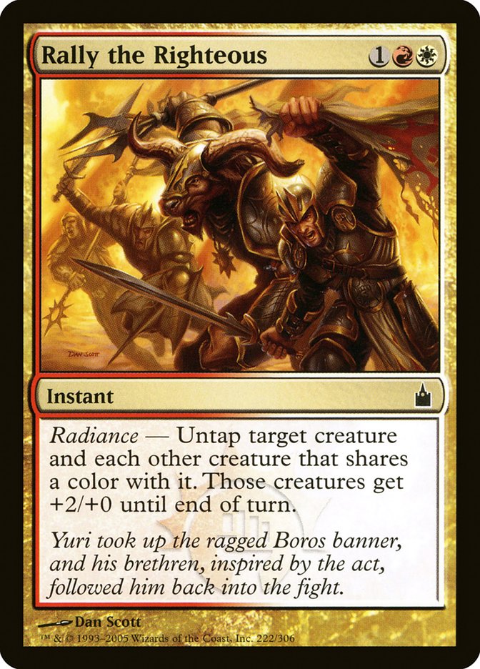 Rally the Righteous [Ravnica: City of Guilds] | Rock City Comics