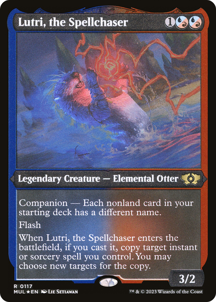 Lutri, the Spellchaser (Foil Etched) [Multiverse Legends] | Rock City Comics