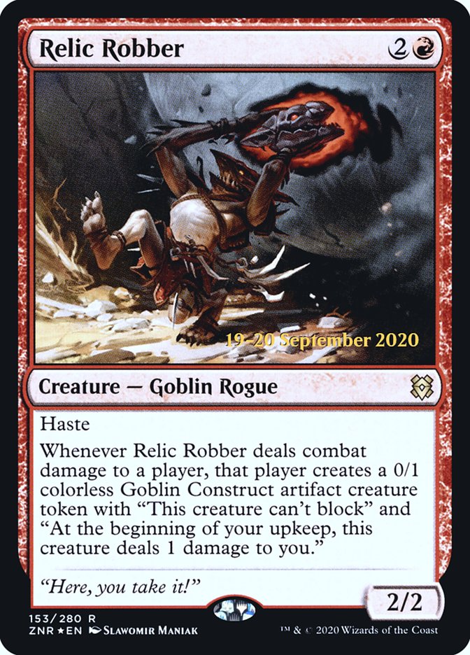 Relic Robber [Zendikar Rising Prerelease Promos] | Rock City Comics