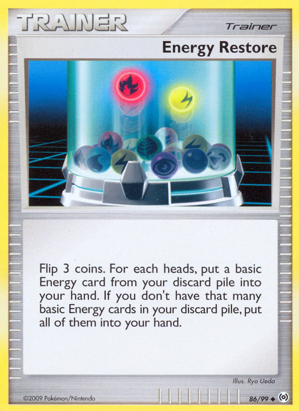 Energy Restore (86/99) [Platinum: Arceus] | Rock City Comics