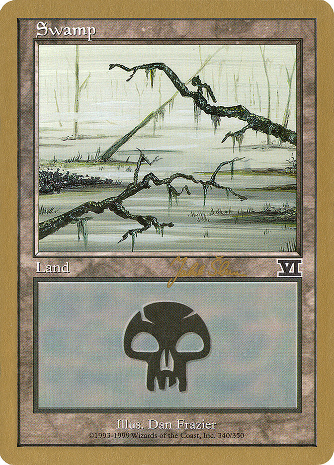 Swamp (js340b) (Jakub Slemr) [World Championship Decks 1999] | Rock City Comics