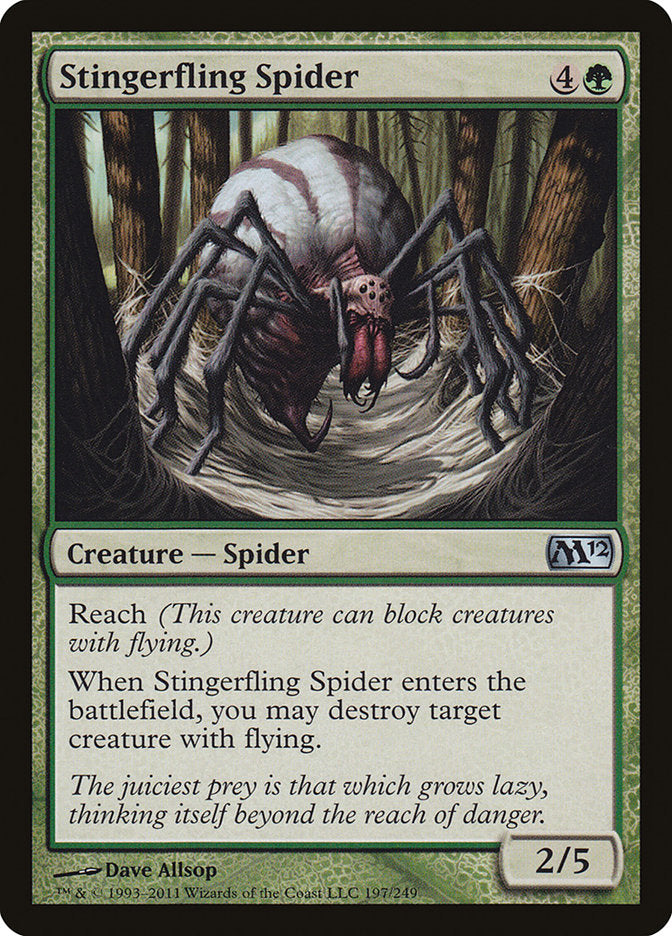 Stingerfling Spider [Magic 2012] | Rock City Comics